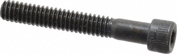 Made in USA 25C175KCS Low Head Socket Cap Screw: 1/4-20, 1-3/4" Length Under Head, Socket Cap Head, Hex Socket Drive, Alloy Steel, Black Oxide Finish Image