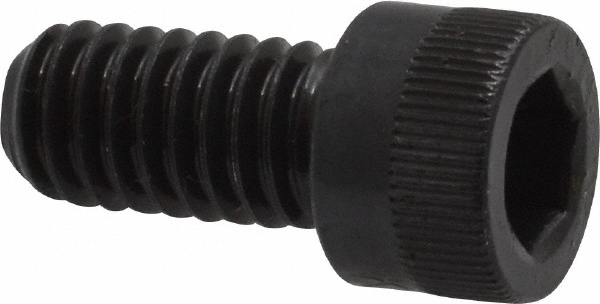 Made in USA 31C62KCS Low Head Socket Cap Screw: 5/16-18, 5/8" Length Under Head, Socket Cap Head, Hex Socket Drive, Alloy Steel, Black Oxide Finish Image