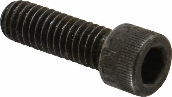 Made in USA 31C100KCS Low Head Socket Cap Screw: 5/16-18, 1" Length Under Head, Socket Cap Head, Hex Socket Drive, Alloy Steel, Black Oxide Finish Image