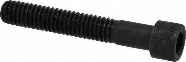 Made in USA 31C200KCS Low Head Socket Cap Screw: 5/16-18, 2" Length Under Head, Socket Cap Head, Hex Socket Drive, Alloy Steel, Black Oxide Finish Image