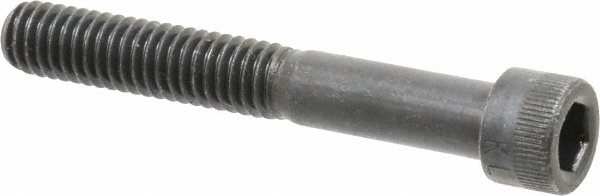Made in USA 31C225KCS Low Head Socket Cap Screw: 5/16-18, 2-1/4" Length Under Head, Socket Cap Head, Hex Socket Drive, Alloy Steel, Black Oxide Finish Image