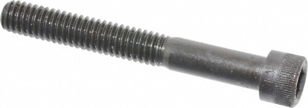 Made in USA 31C250KCS Low Head Socket Cap Screw: 5/16-18, 2-1/2" Length Under Head, Socket Cap Head, Hex Socket Drive, Alloy Steel, Black Oxide Finish Image