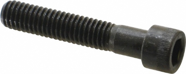 Made in USA 37C200KCS Low Head Socket Cap Screw: 3/8-16, 2" Length Under Head, Socket Cap Head, Hex Socket Drive, Alloy Steel, Black Oxide Finish Image