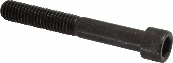 Made in USA 37C275KCS Low Head Socket Cap Screw: 3/8-16, 2-3/4" Length Under Head, Socket Cap Head, Hex Socket Drive, Alloy Steel, Black Oxide Finish Image