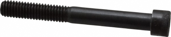 Made in USA 37C325KCS Low Head Socket Cap Screw: 3/8-16, 3-1/4" Length Under Head, Socket Cap Head, Hex Socket Drive, Alloy Steel, Black Oxide Finish Image