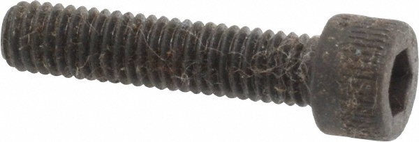 Made in USA 10F87KCS Low Head Socket Cap Screw: #10-32, 7/8" Length Under Head, Socket Cap Head, Hex Socket Drive, Alloy Steel, Black Oxide Finish Image