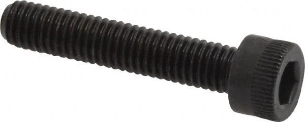 Made in USA 10F100KCS Low Head Socket Cap Screw: #10-32, 1" Length Under Head, Socket Cap Head, Hex Socket Drive, Alloy Steel, Black Oxide Finish Image