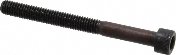 Made in USA 10F200KCS Low Head Socket Cap Screw: #10-32, 2" Length Under Head, Socket Cap Head, Hex Socket Drive, Alloy Steel, Black Oxide Finish Image