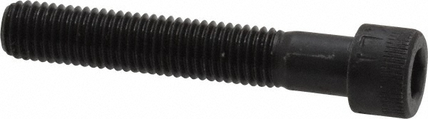 Made in USA 25F150KCS Low Head Socket Cap Screw: 1/4-28, 1-1/2" Length Under Head, Socket Cap Head, Hex Socket Drive, Alloy Steel, Black Oxide Finish Image