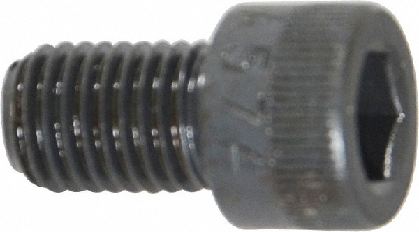 Made in USA 31F50KCS Low Head Socket Cap Screw: 5/16-24, 1/2" Length Under Head, Socket Cap Head, Hex Socket Drive, Alloy Steel, Black Oxide Finish Image