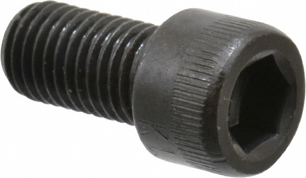 Made in USA 31F62KCS Low Head Socket Cap Screw: 5/16-24, 5/8" Length Under Head, Socket Cap Head, Hex Socket Drive, Alloy Steel, Black Oxide Finish Image