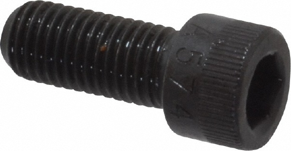 Made in USA 31F75KCS Low Head Socket Cap Screw: 5/16-24, 3/4" Length Under Head, Socket Cap Head, Hex Socket Drive, Alloy Steel, Black Oxide Finish Image