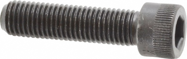Made in USA 31F125KCS Low Head Socket Cap Screw: 5/16-24, 1-1/4" Length Under Head, Socket Cap Head, Hex Socket Drive, Alloy Steel, Black Oxide Finish Image