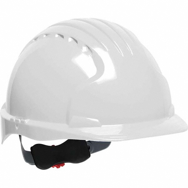 PIP | JSP Hard Hat: Class E, 6-Point Suspension - White, HDPE | Part #280-EV6151-10