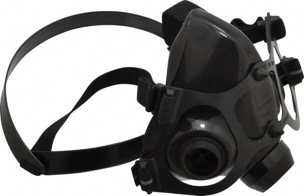 Half Facepiece Respirator: Silicone, Threaded, Medium