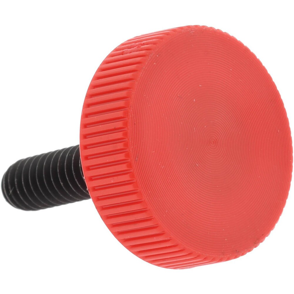 Steel Thumb Screw: 1/4-20, Knurled Head