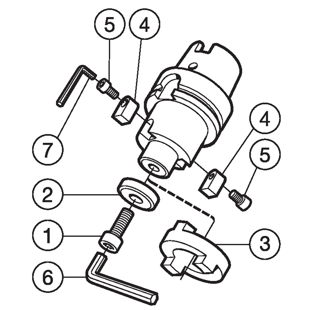Sandvik Coromant Face Mill Holders & Adapters; Taper Size HSK63A