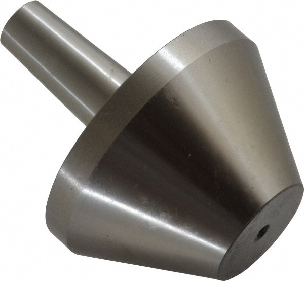 Riten 91044 4MT Taper, 1 to 2-1/4" Point Diam, Hardened Tool Steel Lathe Bull Nose Point Image