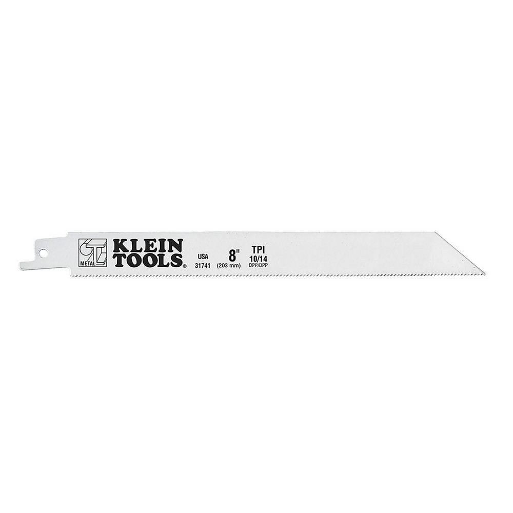 Klein Tools Reciprocating Saw Blades; Blade Material BiMetal; Blade