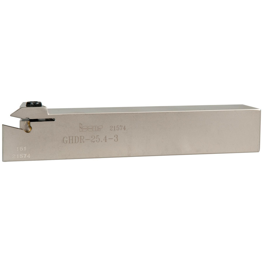 Indexable Cutoff Toolholder: 0.36" Max Depth of Cut, 0.11" Min Insert Width, Right Hand