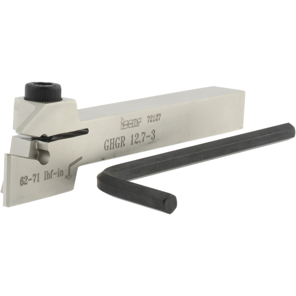 Iscar - Indexable Grooving-Cutoff Toolholder: GHGR 12.7-3, 0.118