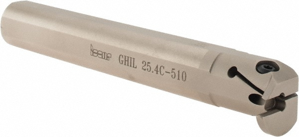 Iscar - Indexable Boring Bar: GHIL 25.4C-510, 1-1/4" Min Bore Dia, Left