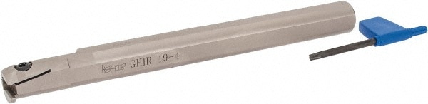 Iscar 2800337 0.177" Max Depth, 0.118" to 0.189" Width, Right Hand Indexable Grooving Toolholder Image