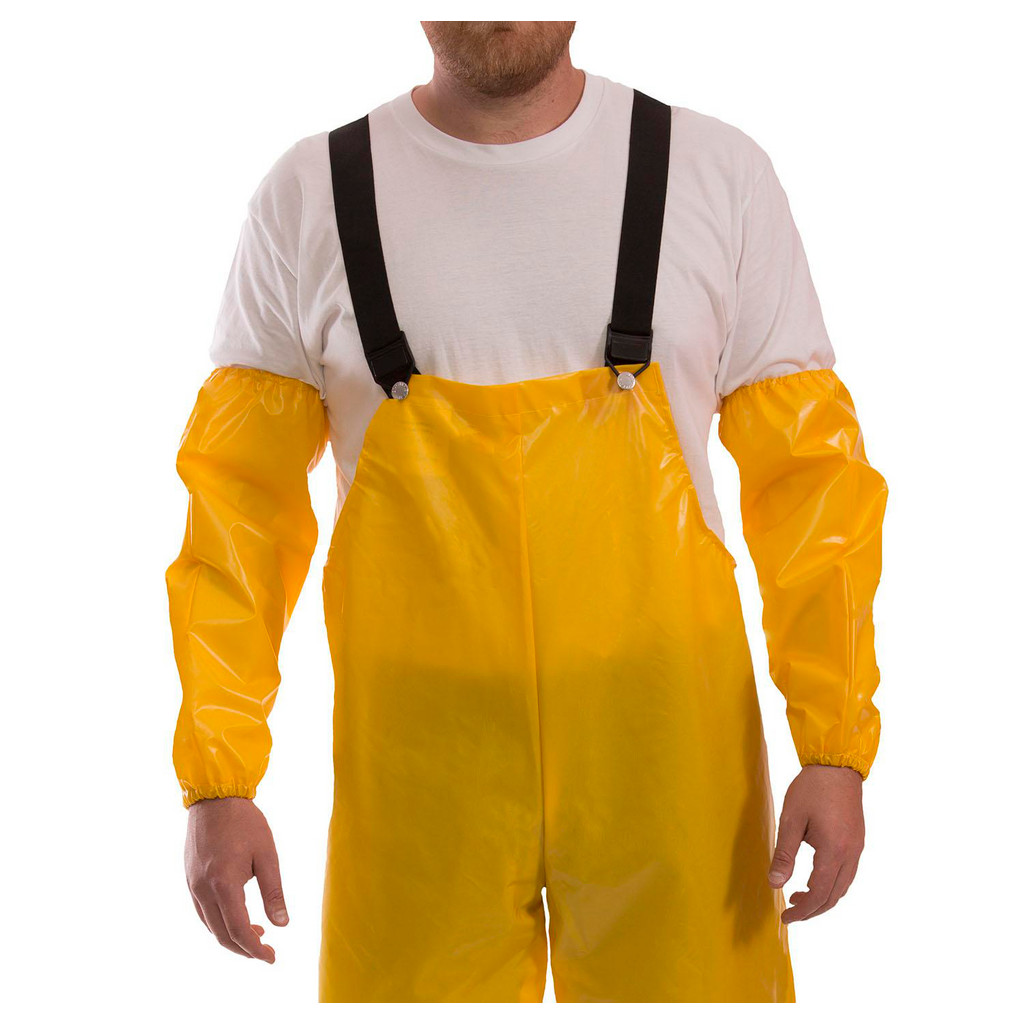 Tingley | Iron Eagle™ Abrasion & Oil Resistant Sleeve: Size Universal, Polyurethane on Nylon, Gold - Heat Sealed Seam | Part #S22167.LG