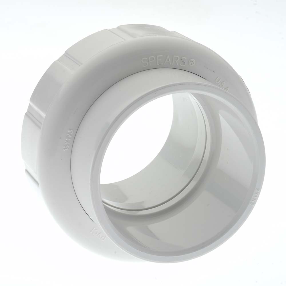 Value Collection 2" PVC Plastic Pipe Union with EPDM ORing MSC