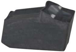 Cutoff Insert: GFR 1.6 8D IC-20, Carbide, 1.6 mm Cutting Width