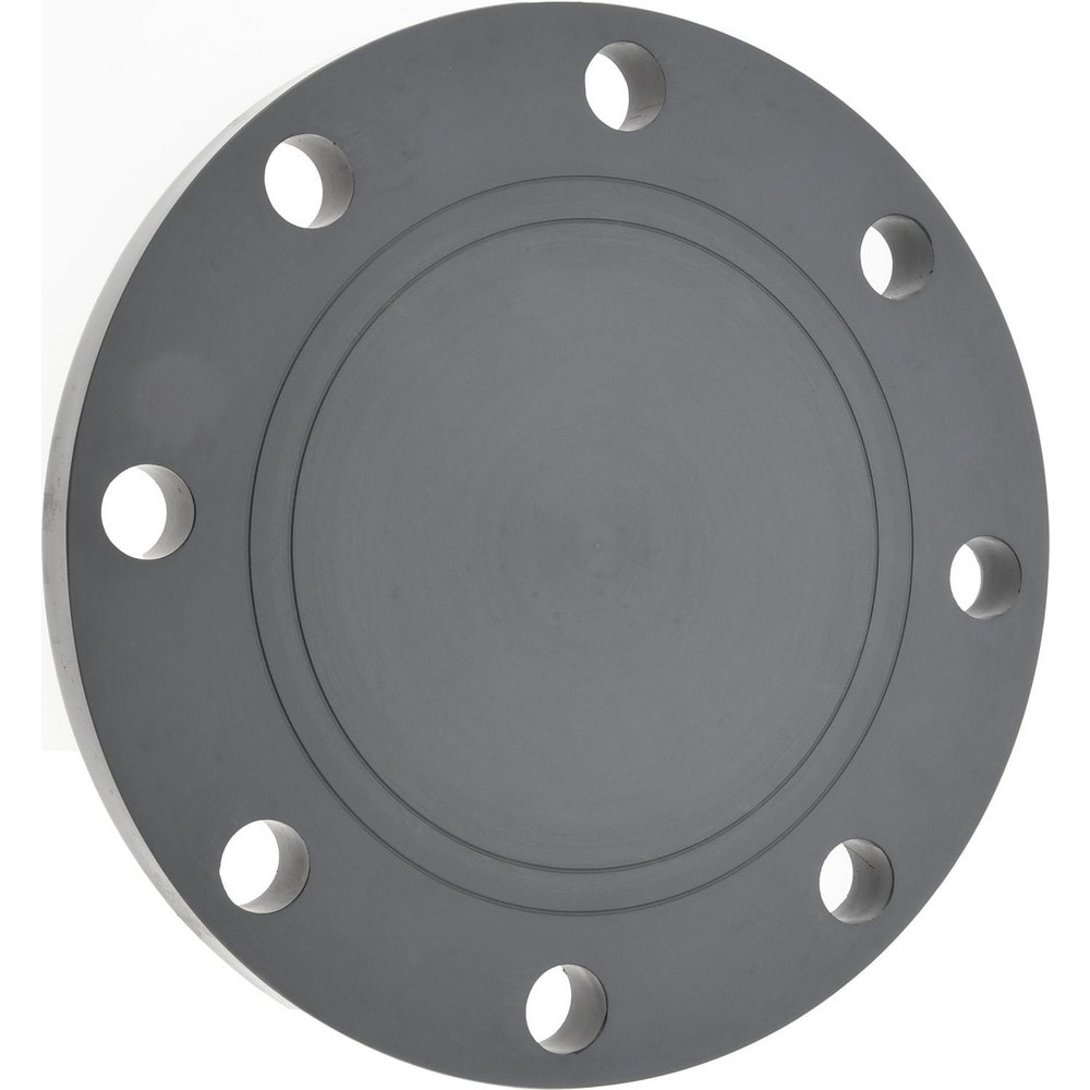 6" Pipe, 11" OD, PVC Blind Pipe Flange