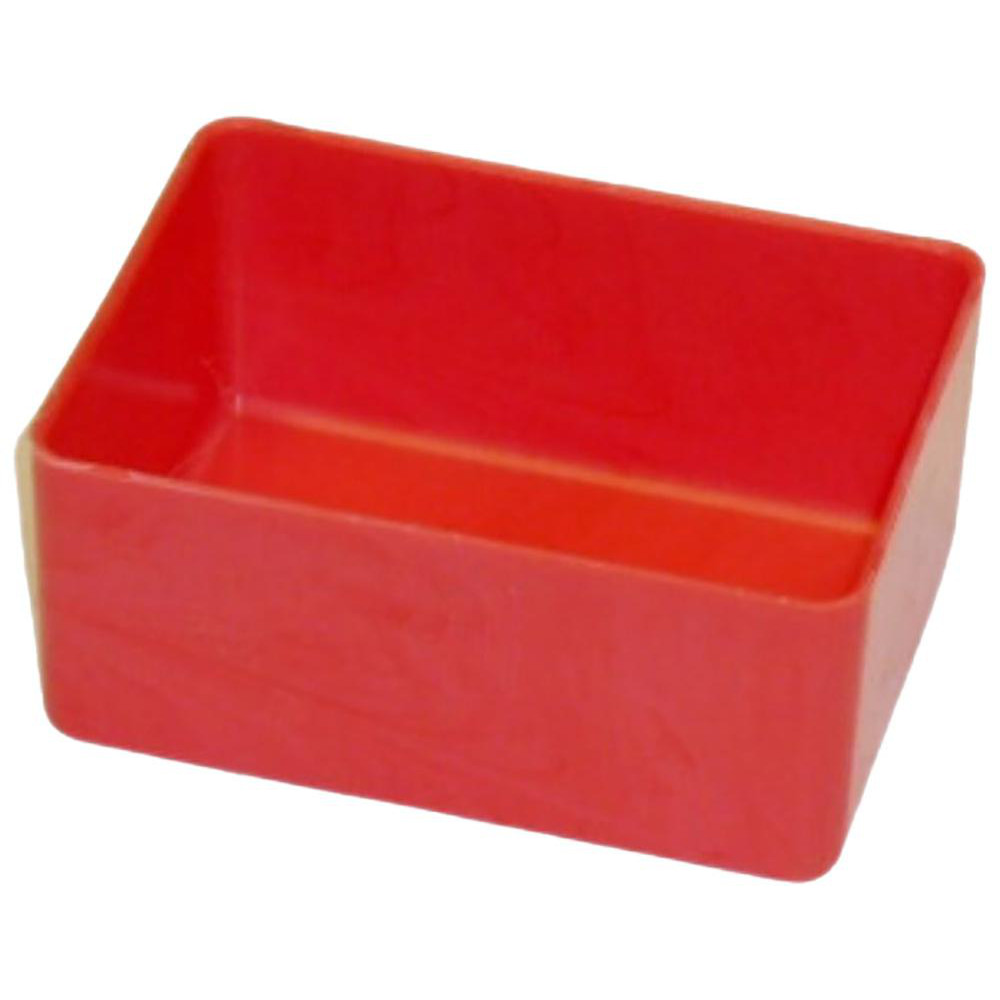 Small Parts Boxes & Organizers; Product Type: Drawer Bin ; Lock Type: Non-Locking ; Width (Inch): 3 ; Depth (Inch): 4 ; Number of Dividers: 0 ; Height (Inch): 2