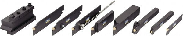 Iscar 2300737 Tool Block Style SGTBN, 1-1/4" Blade Height, 4.33" OAL, 1.9"& OAH, Indexable Cutoff Blade Tool Block 