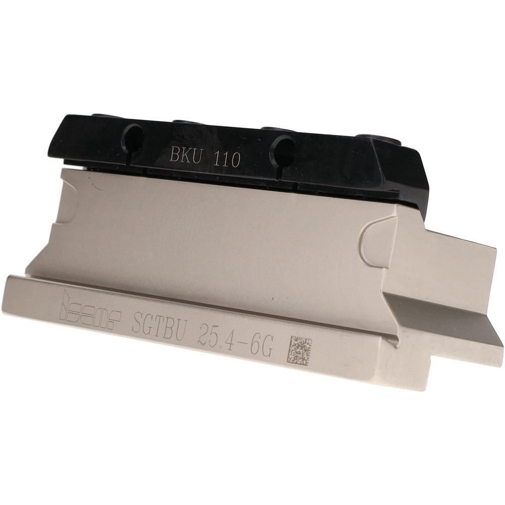 Tool Block Style SGTBU, 1.26" Blade Height, 4.33" OAL, 1.95"& OAH, Indexable Cutoff Blade Tool Block