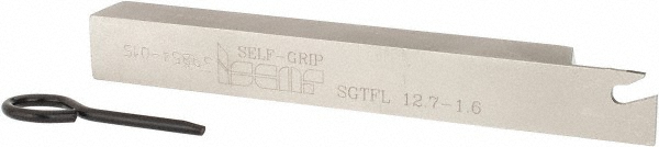 Iscar 2300785 Indexable Cutoff Toolholder: 1.18" Max Workpiece Dia, Left Hand Image