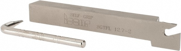Indexable Cutoff Toolholder: 1.25" Max Workpiece Dia, 0.071" Min Insert Width, Left Hand