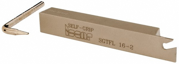 Iscar 2300793 Indexable Cutoff Toolholder: 1.25" Max Workpiece Dia, 0.071" Min Insert Width, Left Hand Image