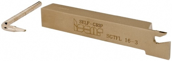 Indexable Cutoff Toolholder: 1.38" Max Workpiece Dia, 0.106" Min Insert Width, Left Hand