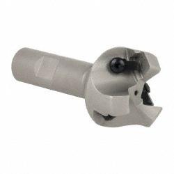 Iscar 3100023 45&deg; Lead Angle, 1-1/4" to 1.8" Cut Diam, 3/4" Shank Diam, Indexable & Chamfer End Mill Image