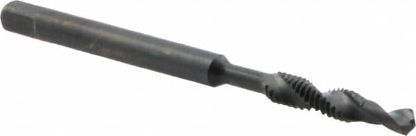 DORMER 5978380 Combination Drill Tap: #8-32, 2B, 2 Flutes, High Speed Steel 