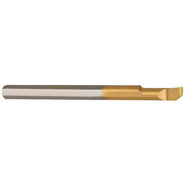 Carmex MTR4R0.2L10 Boring Bar: 0.16" Min Bore, 0.39" Max Depth, Right Hand Cut, Solid Carbide Image