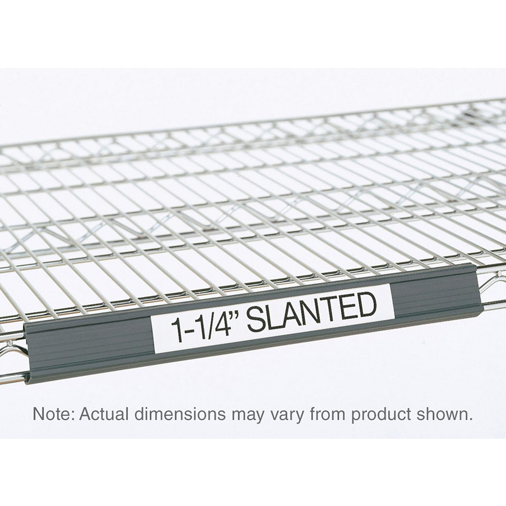 Metro - Label Holder: Use with Metro Super Erecta Shelving | MSC Direct