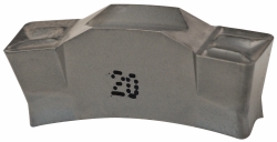 Iscar 6450016 Grooving Insert: TGMF635080F IC20, Solid Carbide Image