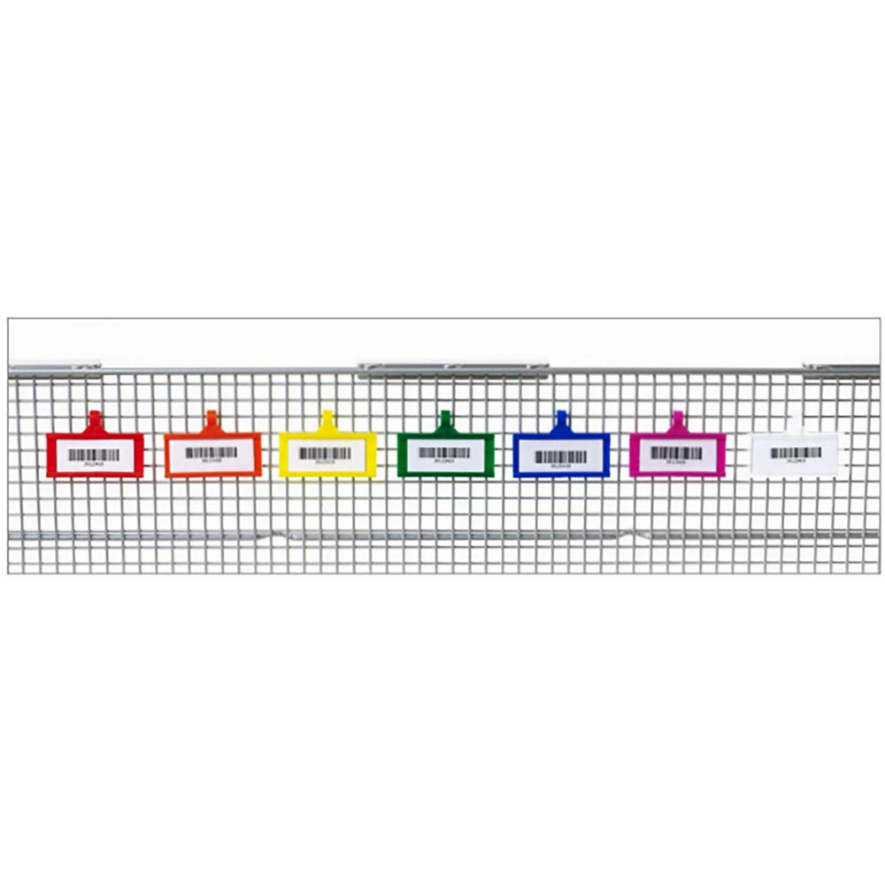 Metro - Label Holder: Use with Metro qwikSIGHT Basket Shelving | MSC Direct