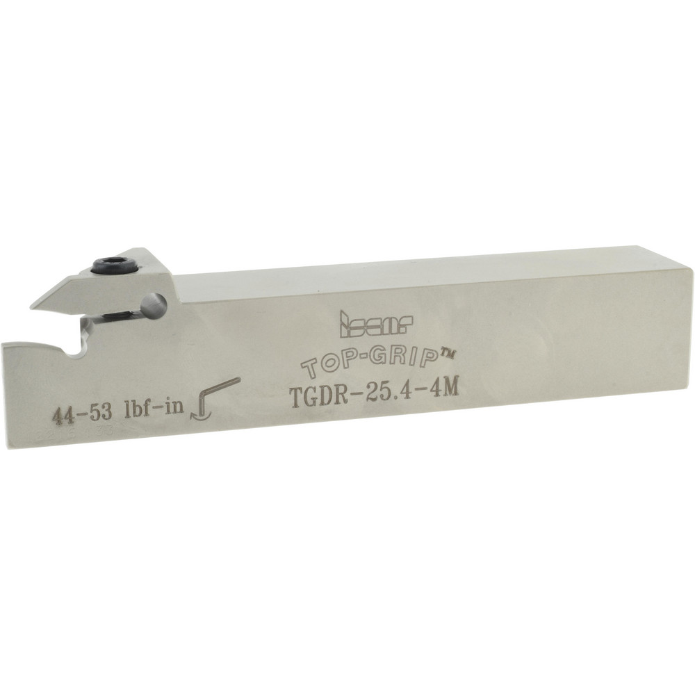 Iscar - Indexable Grooving Toolholder: TGDR 25.4-4M