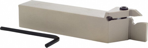 Indexable Grooving Toolholder:  TGDR 25.4-5M, 0.1970" Max Groove Width