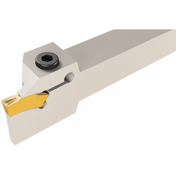 0.86" Max Depth, 0.236" to 1/4" Width, External Right Hand Indexable Grooving Toolholder