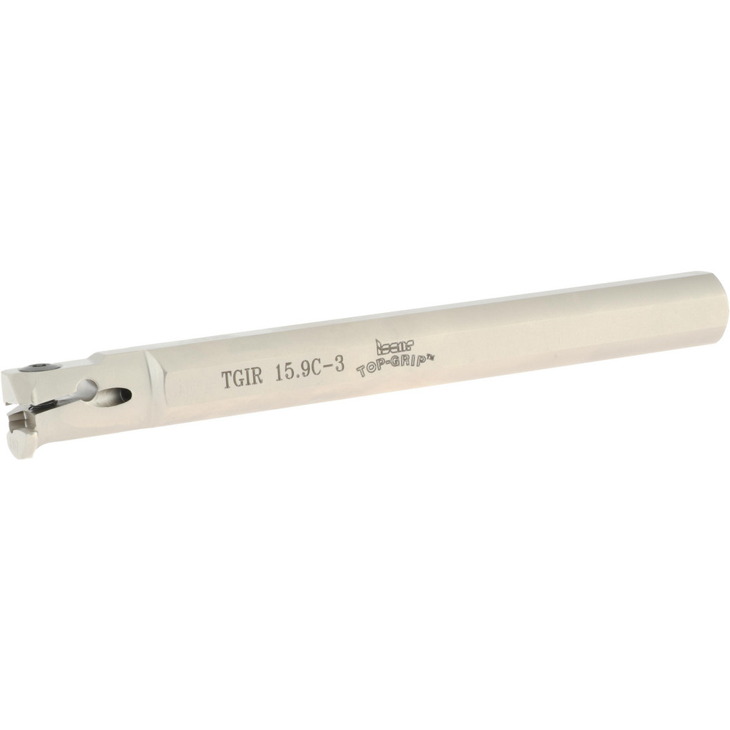 Iscar 2850076 0.22" Max Depth, 0.118" to 0.118" Width, Internal Right Hand Indexable Grooving Toolholder Image