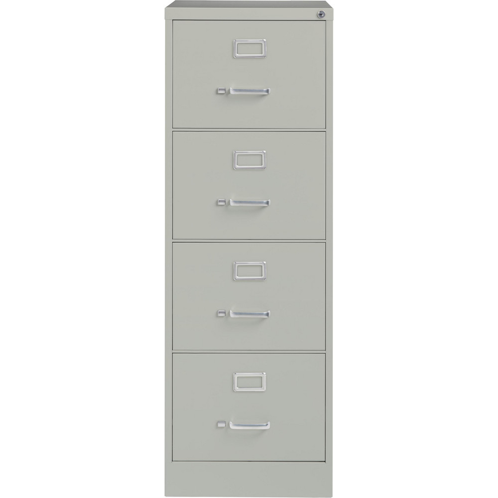 Hirsh 25" deep metal, 4 drawer, legal width, commercial grade