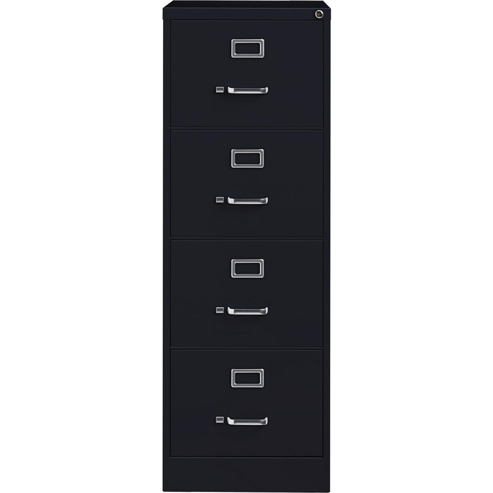 Hirsh Vertical File 4 Drawer, Steel, Black MSC Direct
